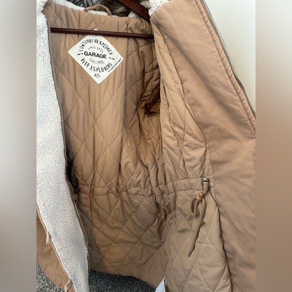 Garage Camel Brown Utility Jacket - Picture 4 of 8